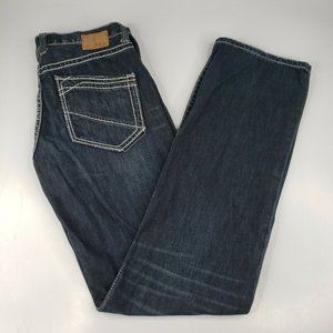 BKE mens Tyler straight leg blue jeans 34XXL 34L 34 x 36